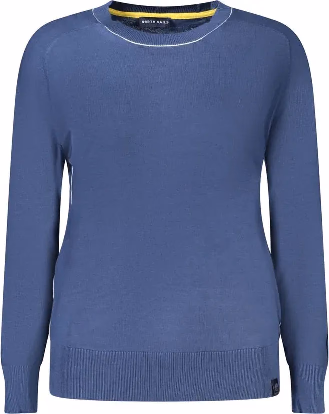 Blue Viscose Women's Sweater