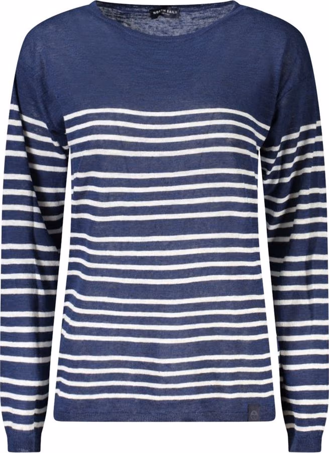 Blue Linen Women's Sweater