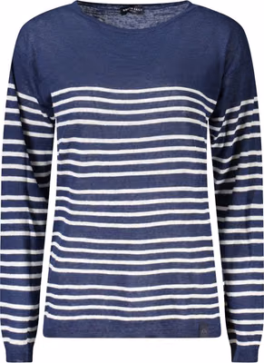 Blue Linen Women's Sweater