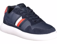 Blue Polyurethane Men Sneaker 2