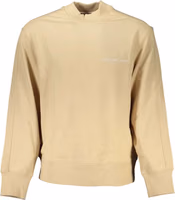 Beige Cotton Men's Sweatshirt 1