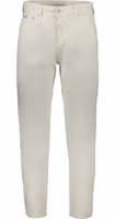 White Cotton Men Jeans 1