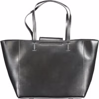 Black Recycled Polyester Women Handbag 2