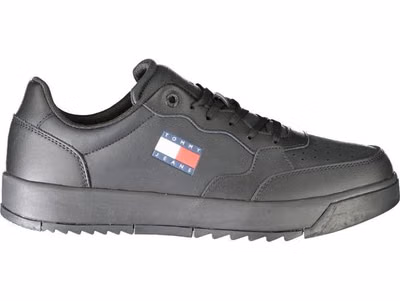 Nero Poliuretano Men Sneaker