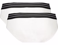 White Cotton Men's Briefs 2