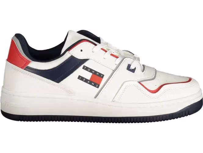 Bianco Polyurethane Men Sneaker
