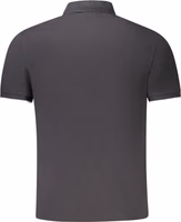 Black Cotton Men Polo 2