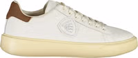 White Polyurethane Men Sneaker 1