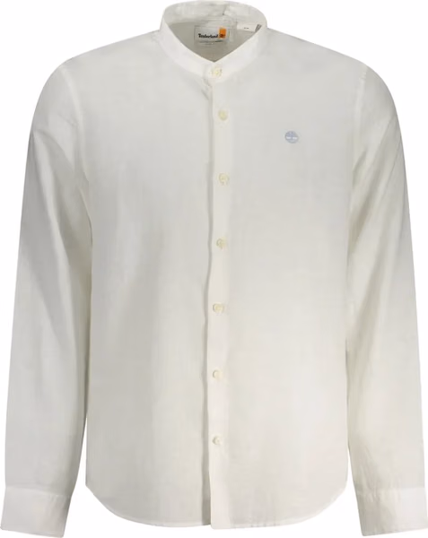 White Linen Men's Shirt