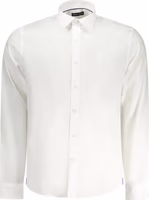 White Cotton Men Shirt 1