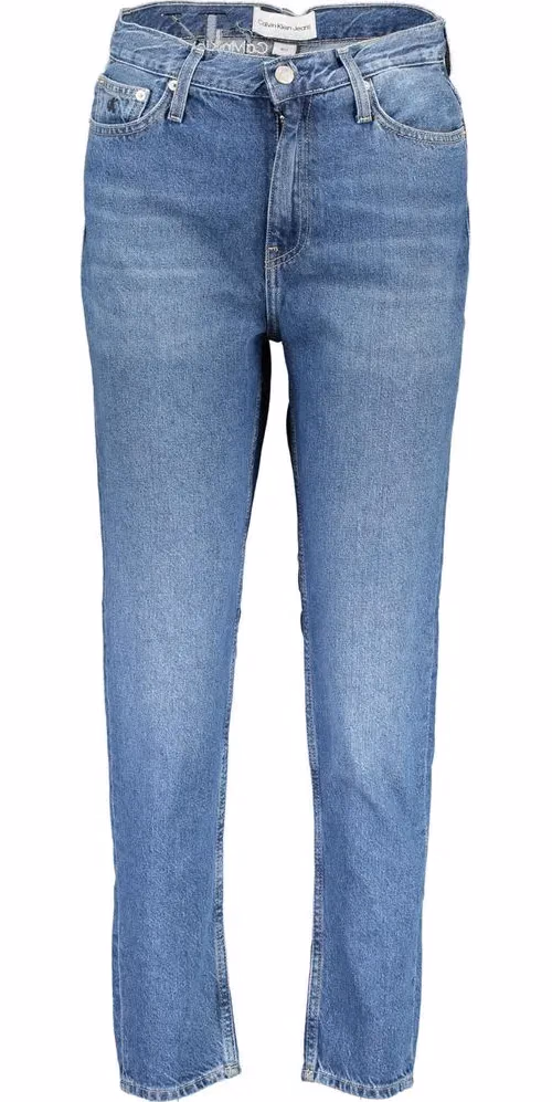 Blu Cotton Women Jeans