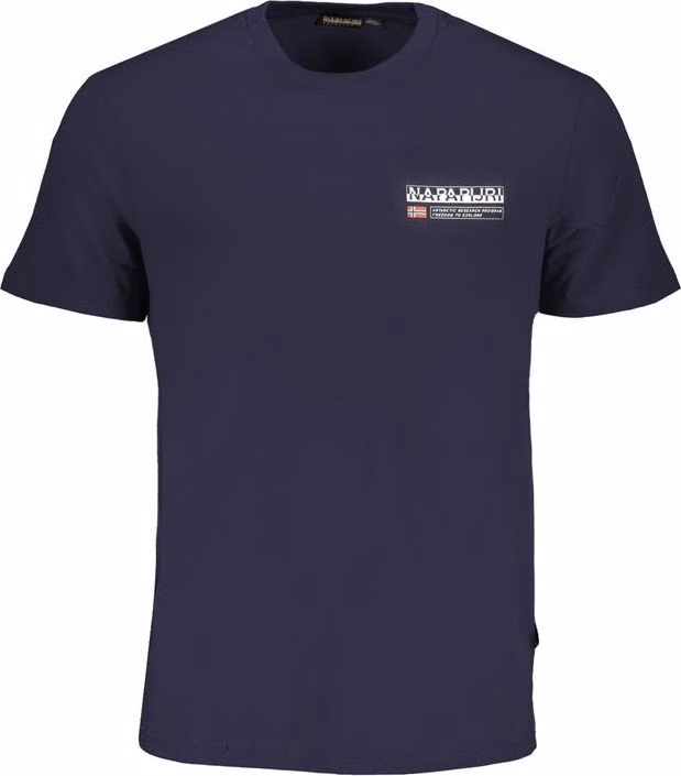 Blue Organic Cotton Men T-Shirt