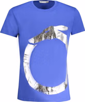 Blue Cotton Men T-Shirt 1