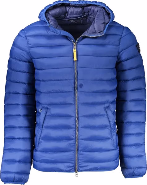 Blu Poliammide Men Jacket