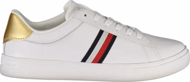 Bianco Polyurethane Women Sneaker