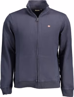 Blue Cotton Men Sweater 1
