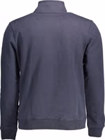 Blue Cotton Men Sweater 2