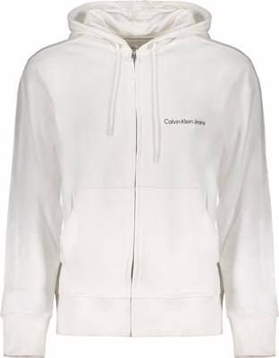 White Cotton Men's Sweatshirt