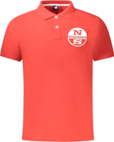 Red Cotton Men Polo 1