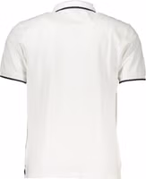 White Cotton Men Polo 2