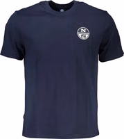 Blu Cotton Men T-Shirt 1