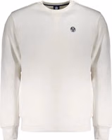 White Cotton Men Sweatshirt 1