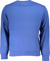 Blue Cotton Men Sweatshirt 2