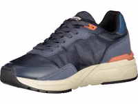 Blue Polyurethane Men Sneaker 3