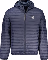 Blue Polyamide Men's Jacket 1