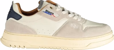 Bianco Poliuretano Men Sneaker