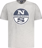 Grigio Cotton Mens T-Shirt 1