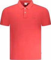Red Cotton Men Polo 1