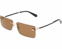 Beige Metal Women Sunglasses 2