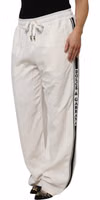 White Jogger Sweatpants Pants 2