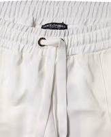 White Jogger Sweatpants Pants 5