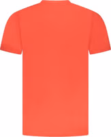 Red Cotton Men T-Shirt 2