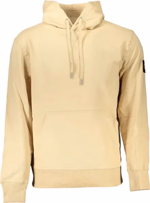 Beige Cotton Men's Sweatshirt