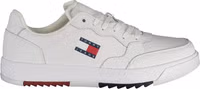 White Polyurethane Men's Sneaker 1