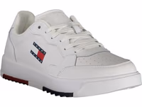 White Polyurethane Men's Sneaker 2