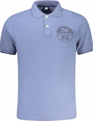 Blu Cotton Mens Polo