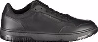 Black Leather Men Sneaker 1