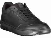Black Leather Men Sneaker 2