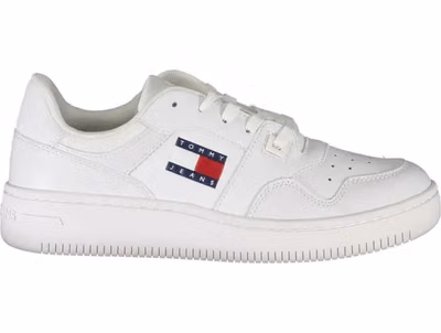 White Leather Women Sneaker