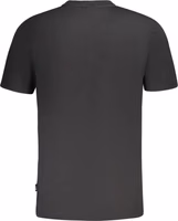 Black Cotton Men T-Shirt 2