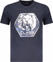 Blu Cotton Men T-Shirt 1