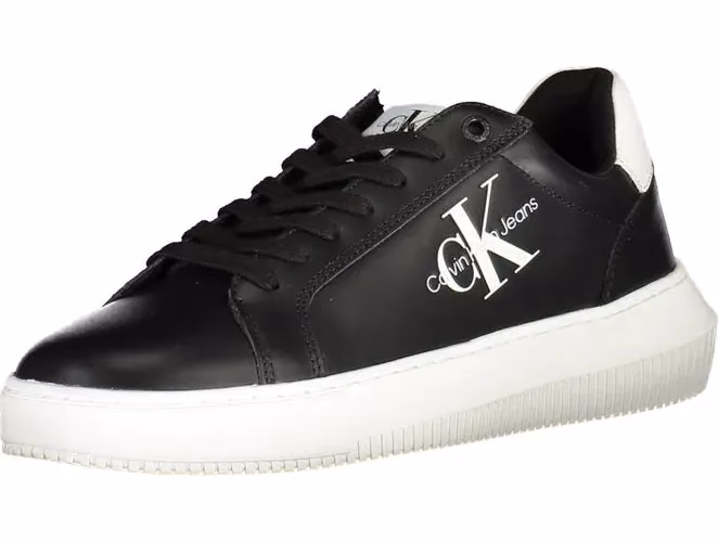 Nero Leather Men Sneaker