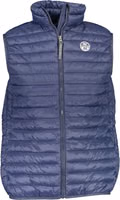 Blu Polyamide Mens Vest 1