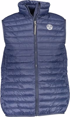 Blu Polyamide Mens Vest