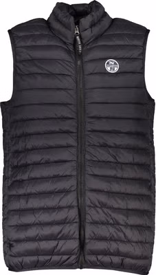 Black Polyamide Men's Vest
