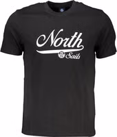 Black Cotton Men T-Shirt 1
